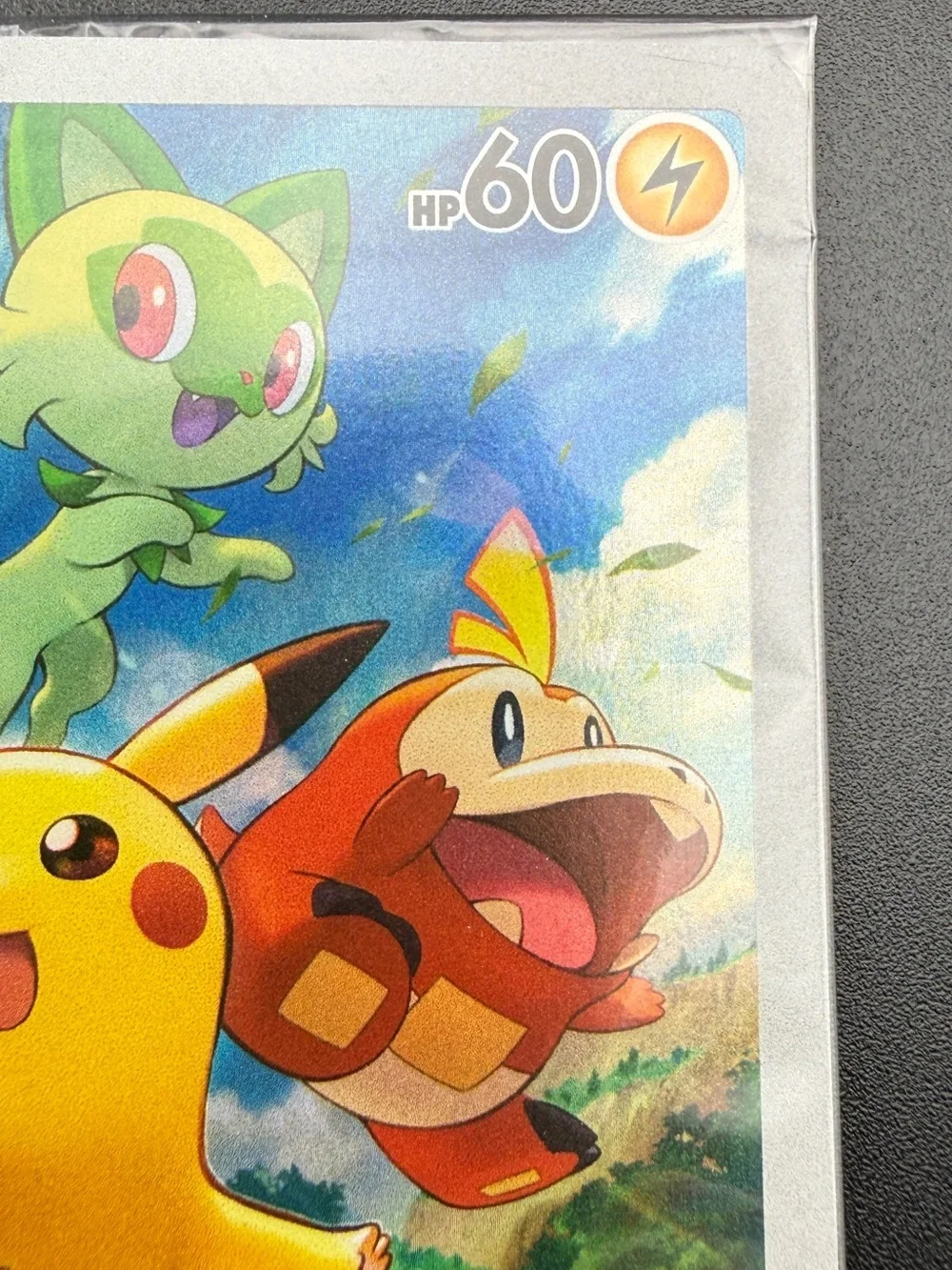Pikachu 027 - SEALED Full Art Paldea Evolved ETB Promo - Pokemon TCG